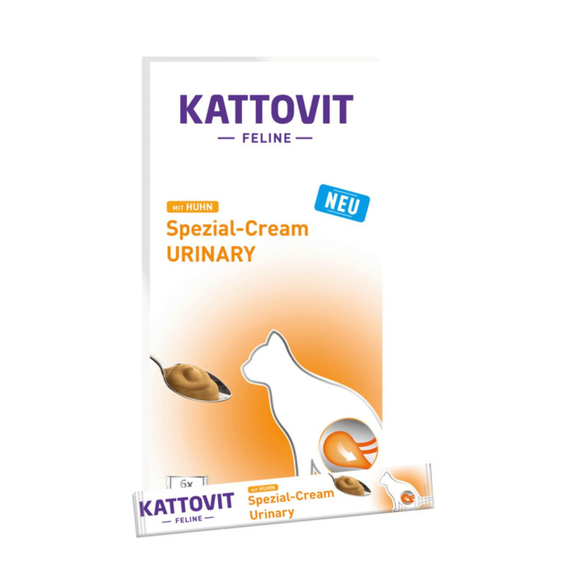 Kattovit Feline Urinary Special Cream skanėstai su vištiena katėms