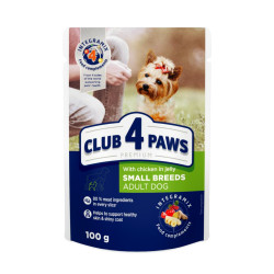 Club 4 Paws Premium konservai su vištiena drebučiuose mažų veislių šunims