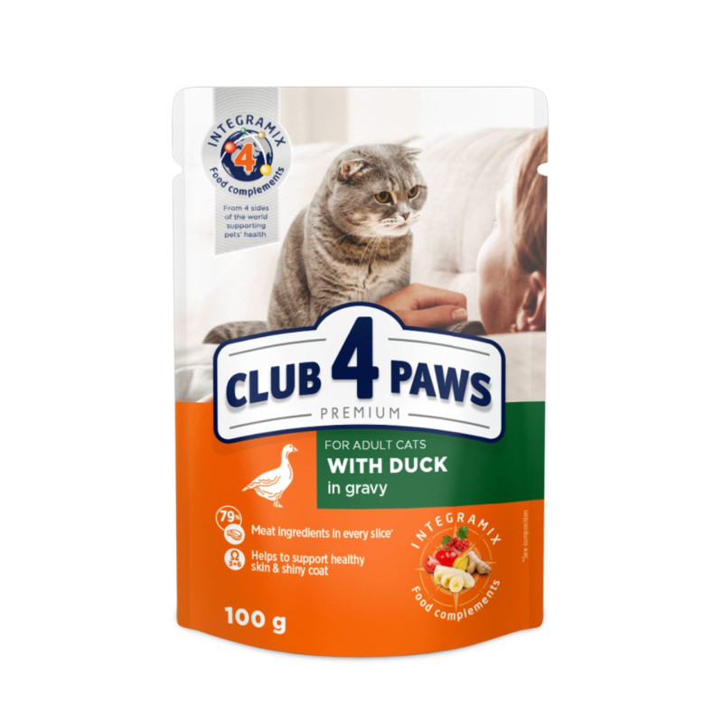 Club 4 Paws Premium konservai su antiena padaže katėms