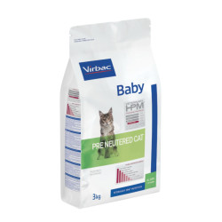 Virbac Baby Pre Neutered Cat sausas pašaras kačiukams