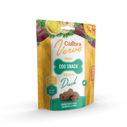 Calibra Verve Dog Crunchy skanėstai su šviežia antiena šunims