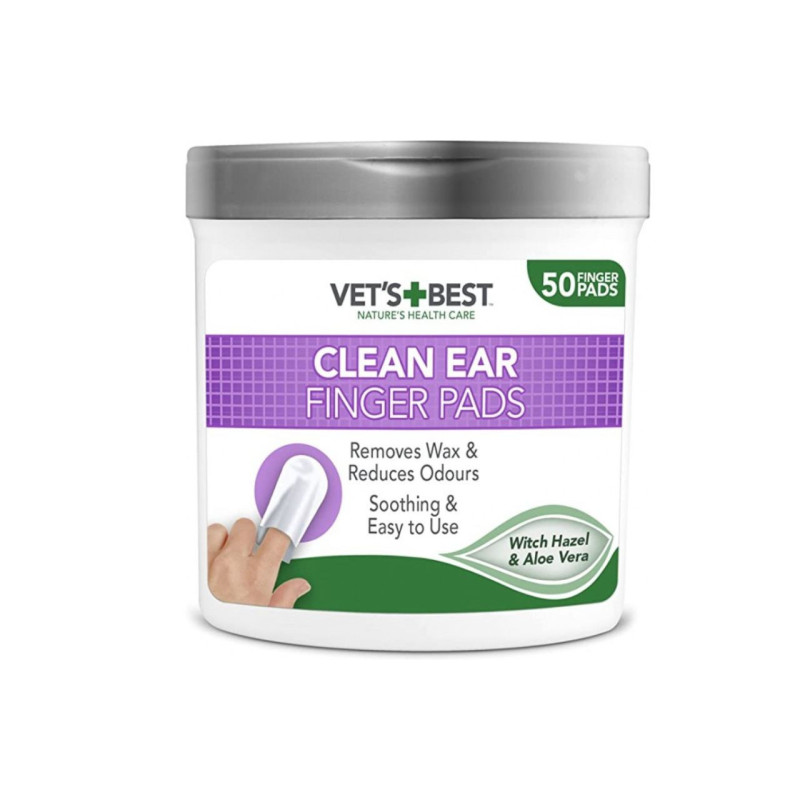 Vet's Best Clean Ear servetėlės ausims valyti augintiniams