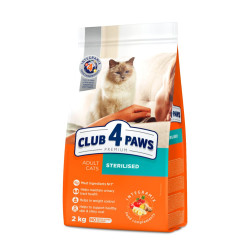 Club 4 Paws Sterilised sausas pašaras sterilizuotoms katėms