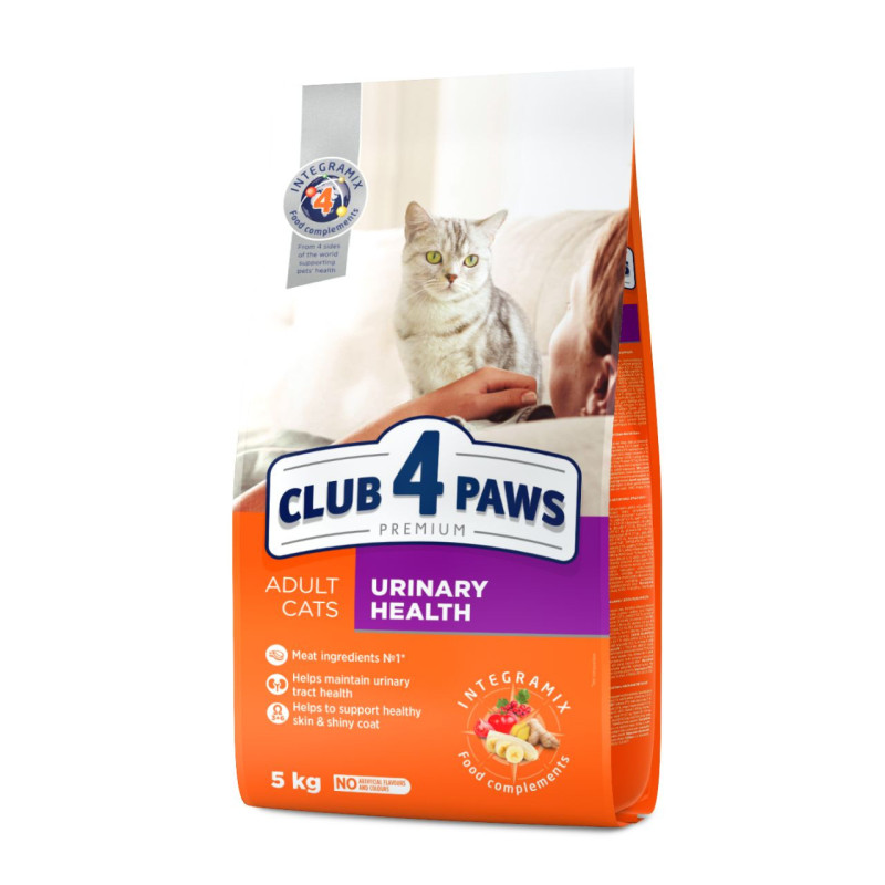 Club 4 Paws Urinary Health sausas pašaras katėms