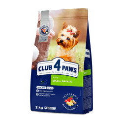Club 4 Paws Small Breeds sausas pašaras mažų veislių šunims