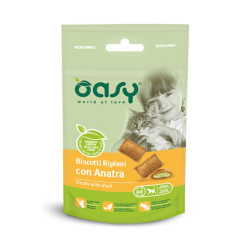 Oasy Treats with Duck skanėstai su antiena katėms - Zoobaze.lt