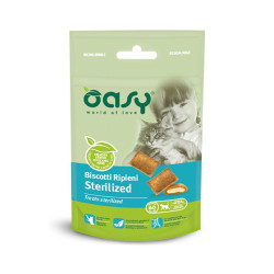 Oasy Treats Sterilized skanėstai sterilizuotoms katėms - Zoobaze.lt