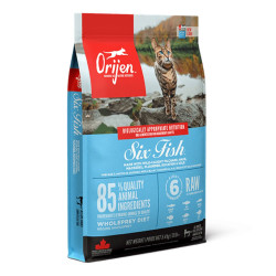 Orijen Six Fish Cat sausas maistas katėms