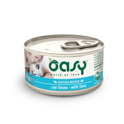 Oasy Tasty Mousse paštetas su tunu katėms