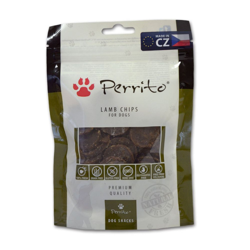 Perrito ėrienos traškučiai skanėstai šunims - Zoobazė.lt