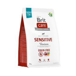 Brit Care Grain-free Sensitive Venison sausas pašaras šunims