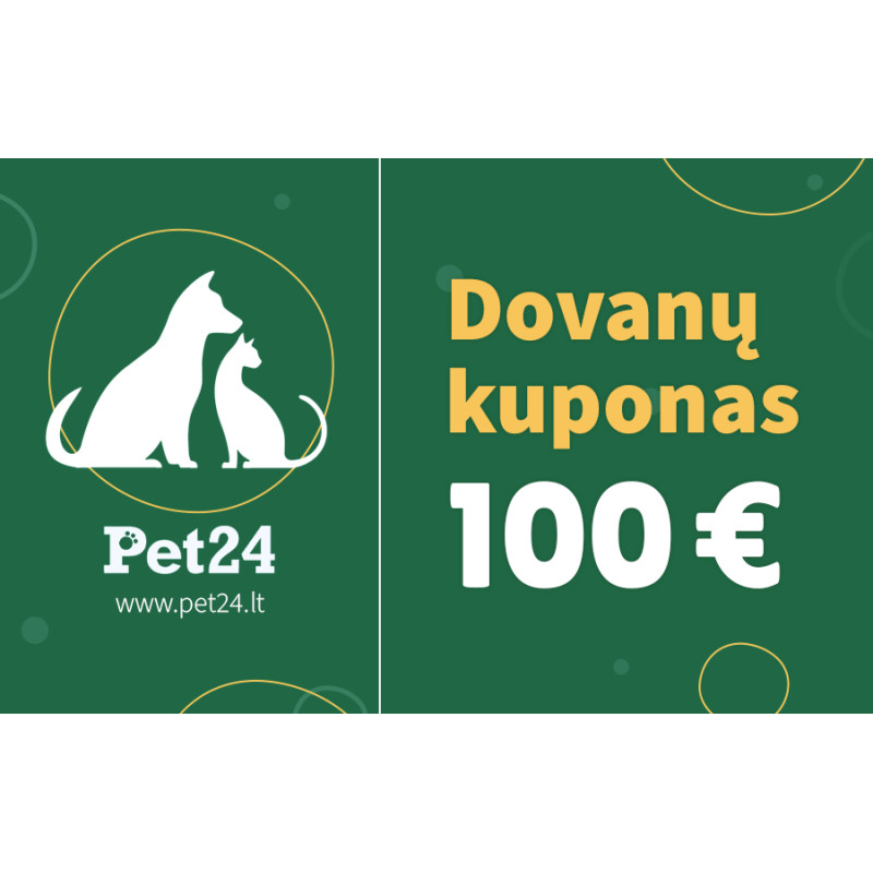 Dovanų kuponas - 100 Eur - Zoobaze.lt