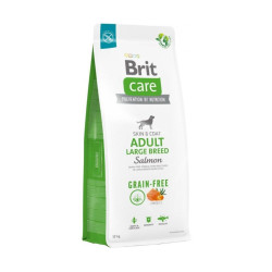 Brit Care Grain-free Adult Large Breed Salmon sausas pašaras šunims