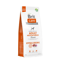 Brit Care Hypoallergenic Adult Medium Breed Lamb sausas pašaras šunims