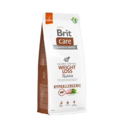 Brit Care Hypoallergenic Weight Loss Rabbit sausas pašaras šunims