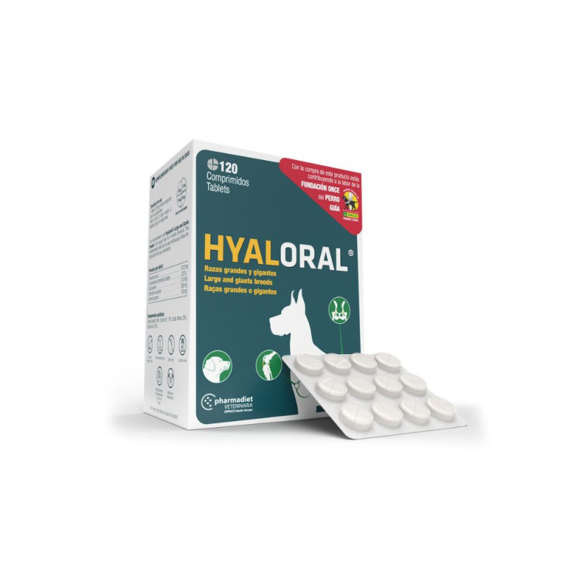 Hyaloral Giant pašaro papildas šunims