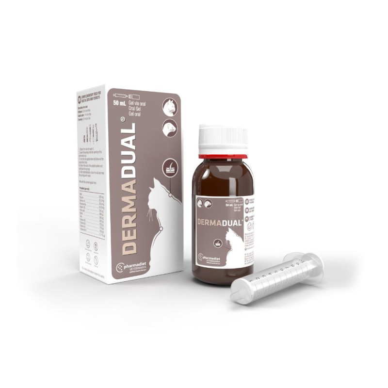 Dermadual pašaro papildas katėms