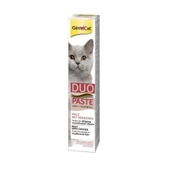 GimCat Anti-Hair Duo pasta su vištiena katėms