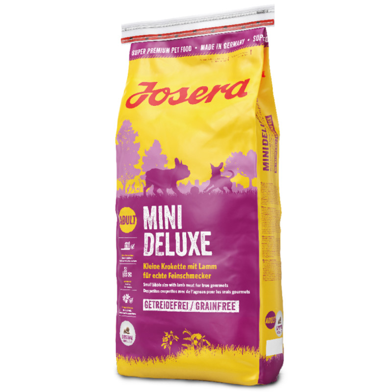 Josera Mini Deluxe begrūdis sausas pašaras šunims