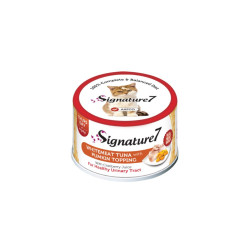 Signature7 Real Meat Gravy konservai su tunu ir moliūgais katėms