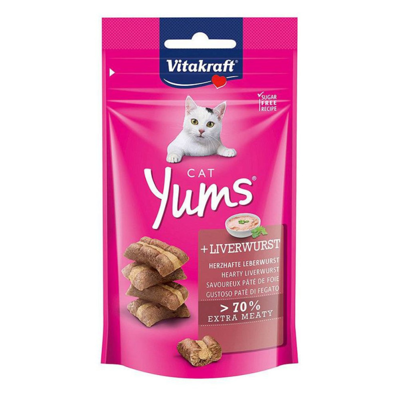 Vitakraft Cat Yums skanėstai su kepenėlėmis katėms