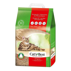 Cat's Best Original natūralus medienos pjuvenų kraikas katėms - Zoobaze.lt