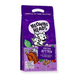 Meowing Heads Smitten Kitten sausas pašaras kačiukams