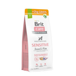 Brit Care Sustainable Sensitive Insect & Fish sausas pašaras šunims