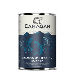 Canagan Salmon & Herring Supper konservai su lašiša ir silke šunims