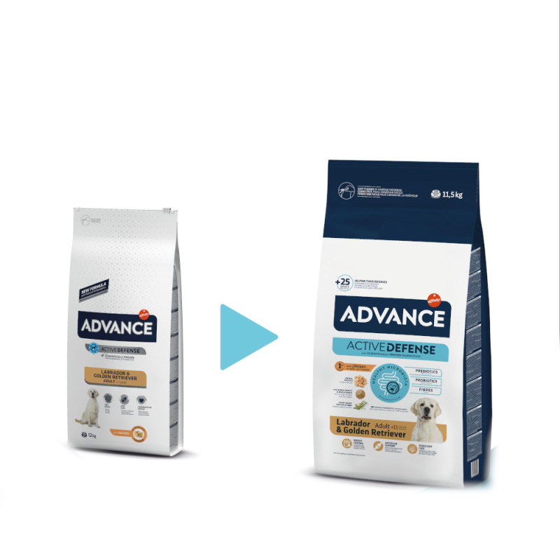 Advance Labrador Retriever Adult sausas pašaras šunims