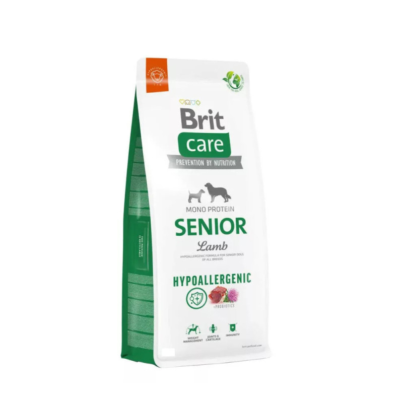 Brit Care Senior Lamb & Rice sausas maistas pagyvenusiems šunims