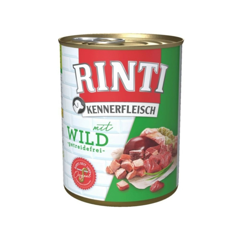 Rinti Kennerfleisch Wild konservai su žvėriena šunims