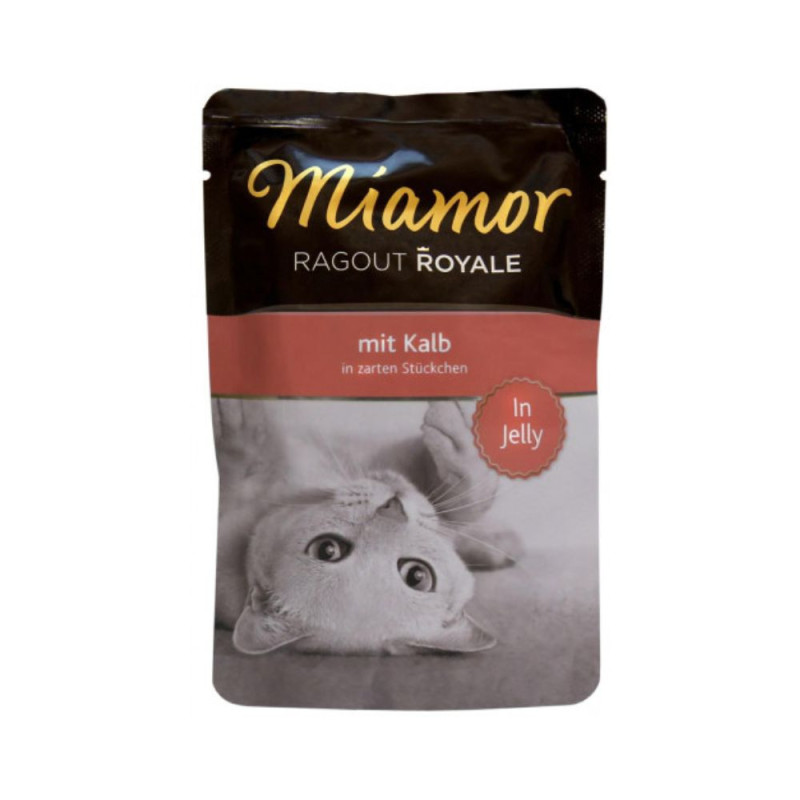 Miamor Ragout Royale Veal konservai su veršiena katėms