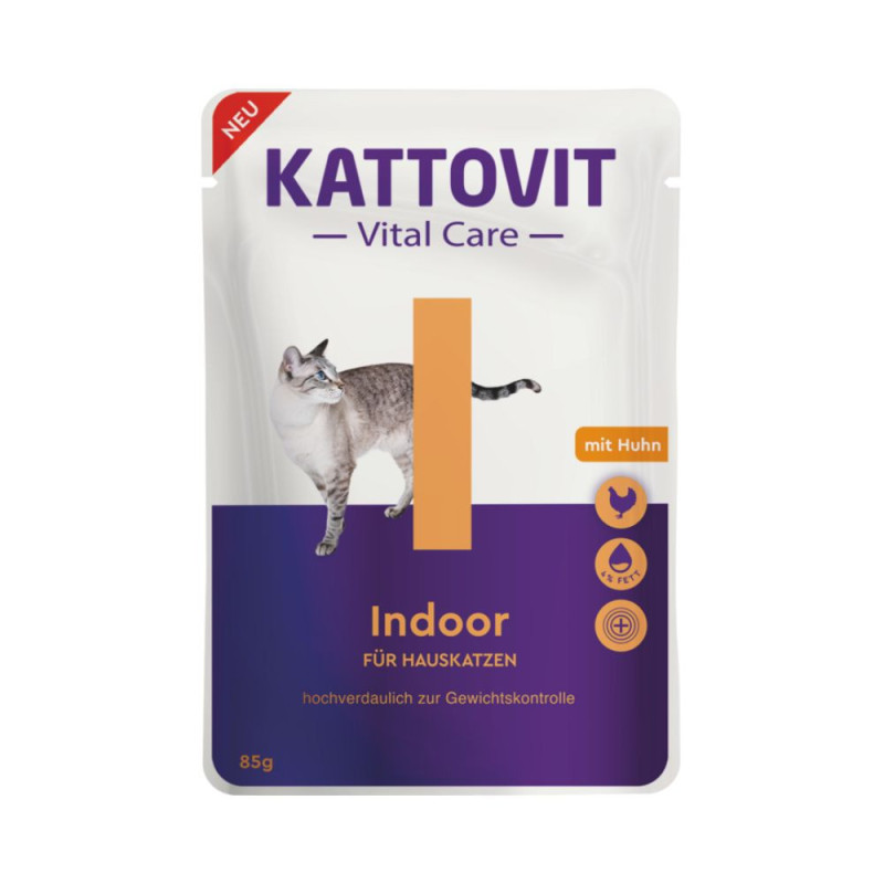 Kattovit Vital Care Indoor konservai su vištiena katėms