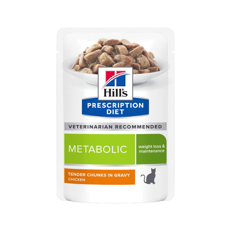 Hill's PD Feline Metabolic konservai su vištiena katėms