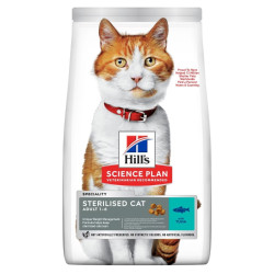 Hill's Science Plan Sterilised Cat Adult Tuna sausas maistas sterilizuotoms katėms