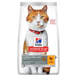 Hill's Science Plan Sterilised Cat Adult Chicken sausas maistas sterilizuotoms katėms