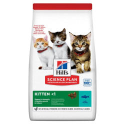 Hill's Science Plan Kitten Tuna sausas maistas su tunu kačiukams