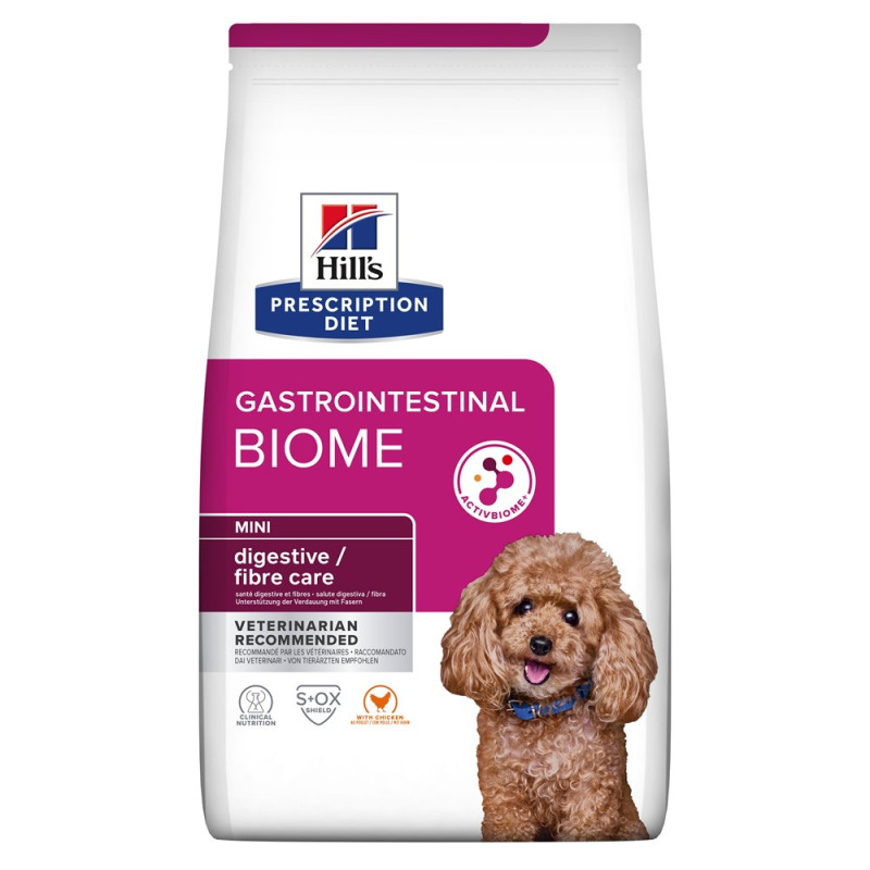 Hill's PD Canine Gastrointestinal Biome Mini sausas pašaras šunims