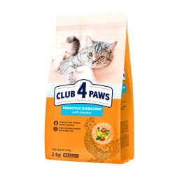 Club 4 Paws Sensitive Digestion sausas pašaras katėms