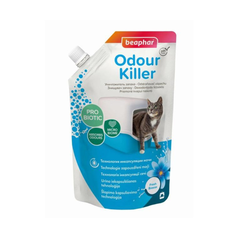 Beaphar Odour Killer for Cats tualeto kvapui naikinti katėms