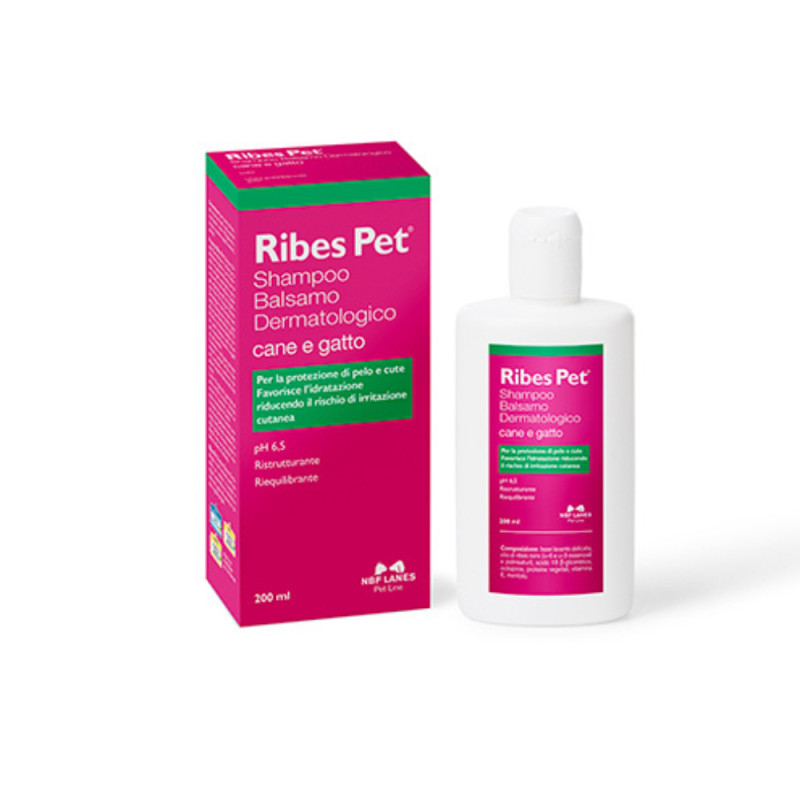 NBF Lanes Ribes Pet Shampoo-Balsamo dermatologinis šampūnas augintiniams