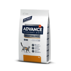 Advance Veterinary Diets Weight Balance sausas pašaras suaugusioms katėms - Zoobaze.lt