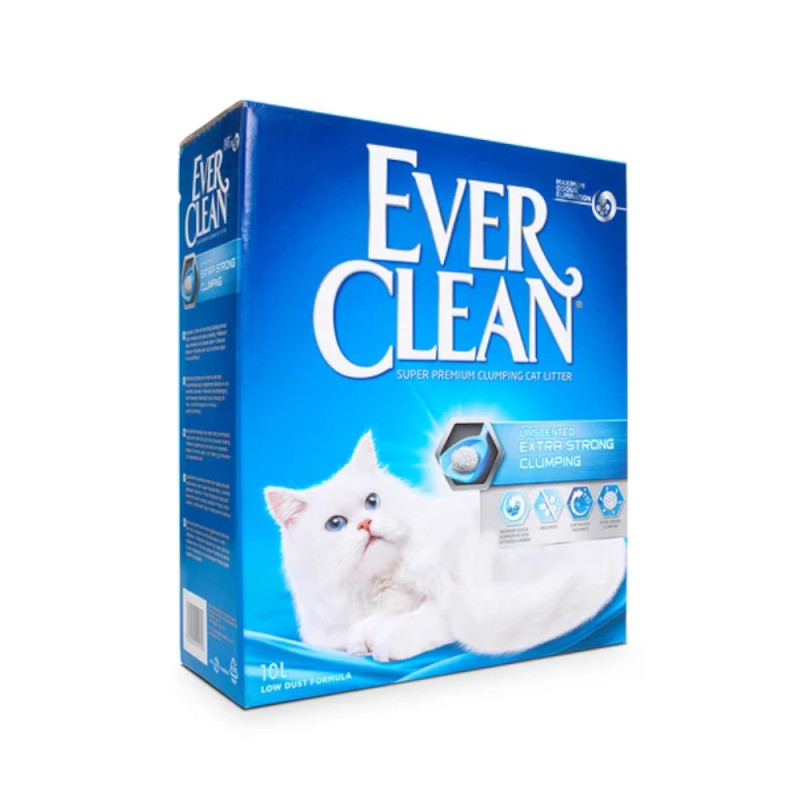 EverClean Extra Strong Clumping Unscented kraikas katėms