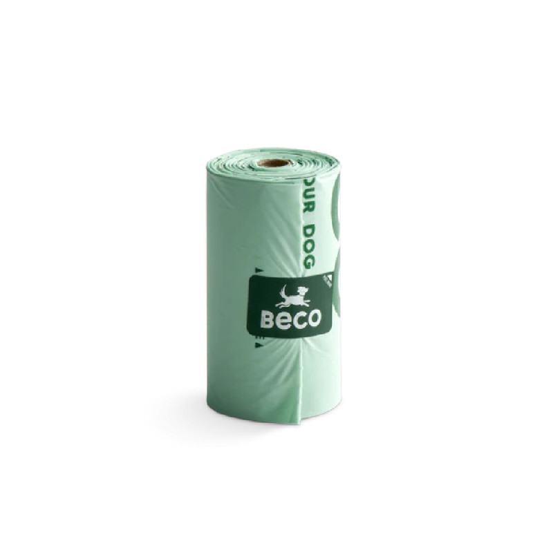 Beco Home Compostable Poop Bags Unscented išmatų maišeliai šunims