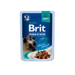 Brit Premium Delicate Beef in Gravy konservai katėms