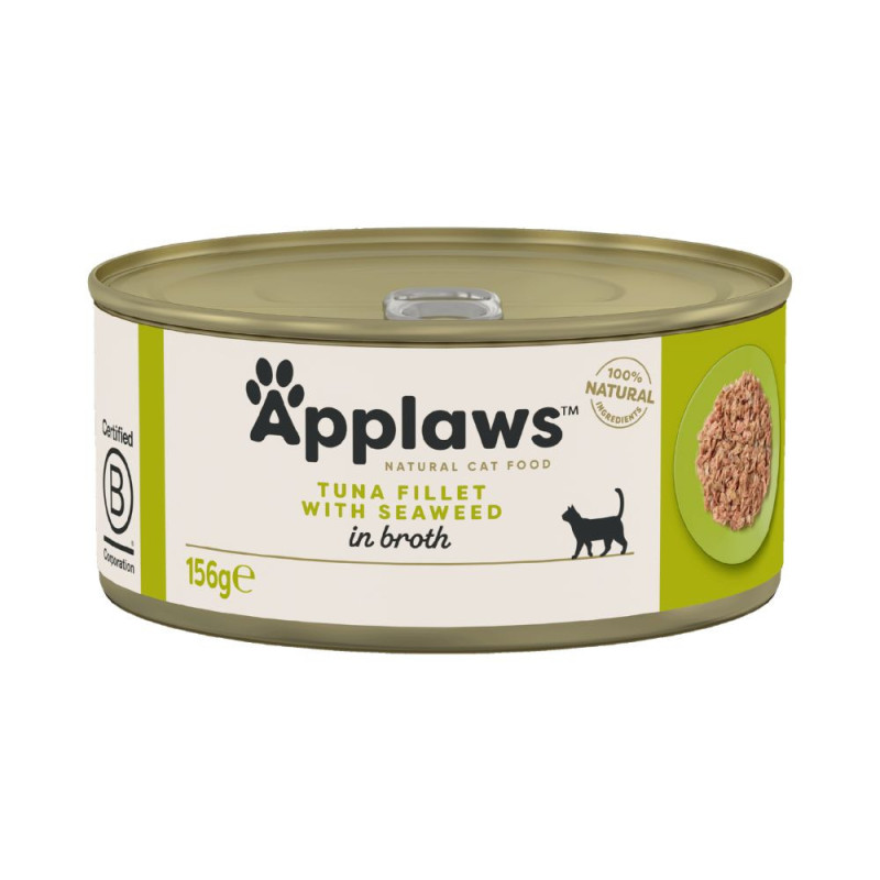 Applaws Cat Tuna & Seaweed konservai su tunu ir jūrų dumbliais katėms