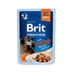 Brit Premium Delicate Turkey in Gravy konservai katėms