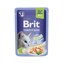 Brit Premium Delicate Trout in Jelly konservai katėms