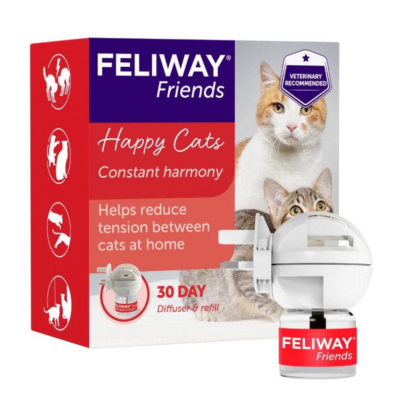 Feliway Friends difuzorius su feromonais katėms